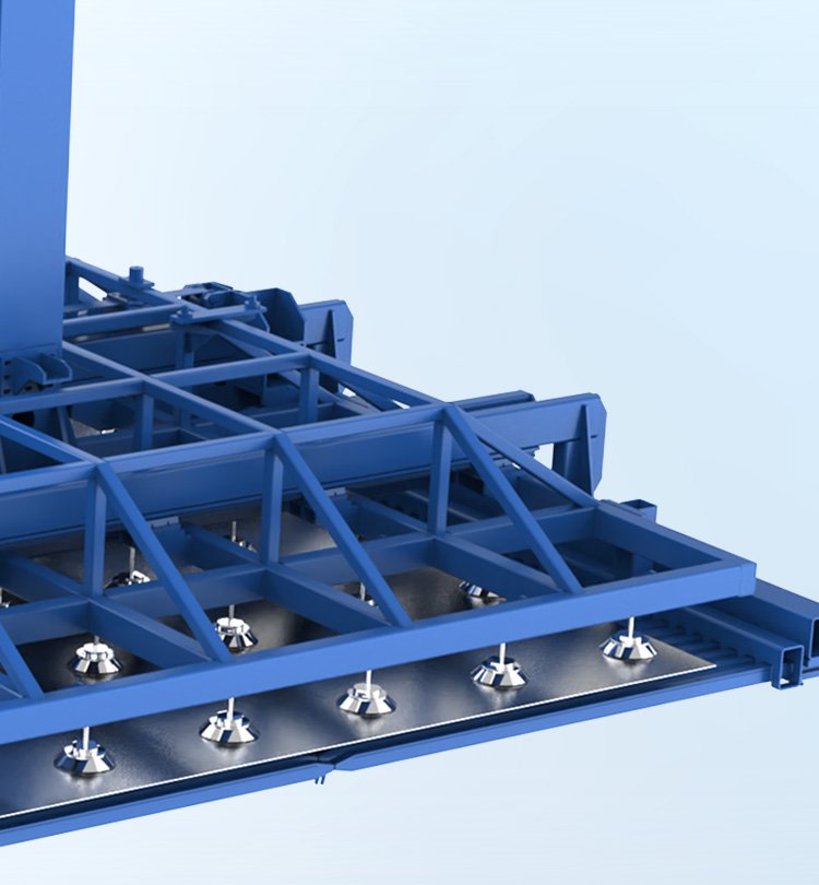 เครื่องจักรและพื้นที่ทำงานของเครื่องตัดเลเซอร์ GAS จาก GWEIKE