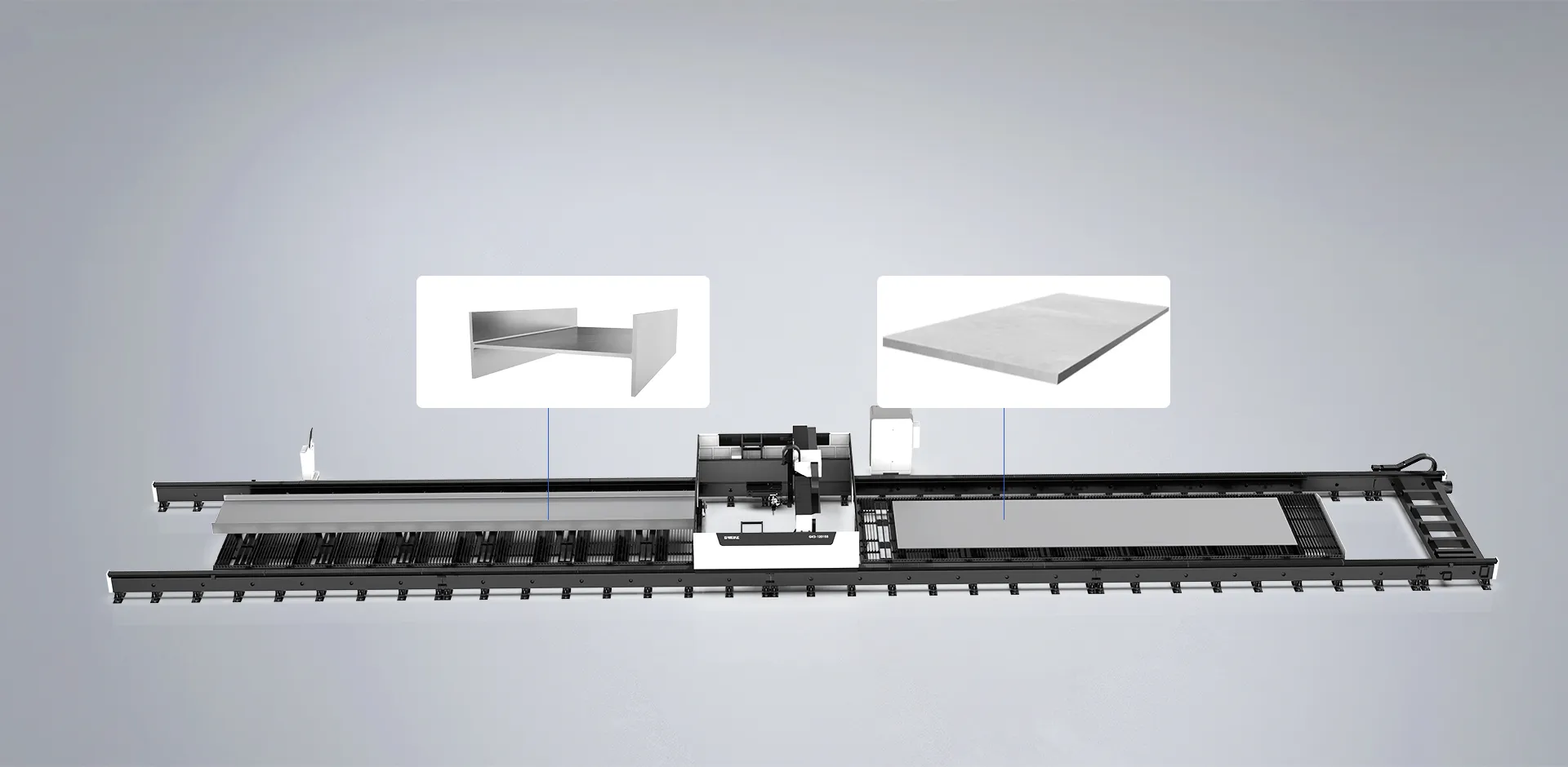 Plate & section steel dual-use