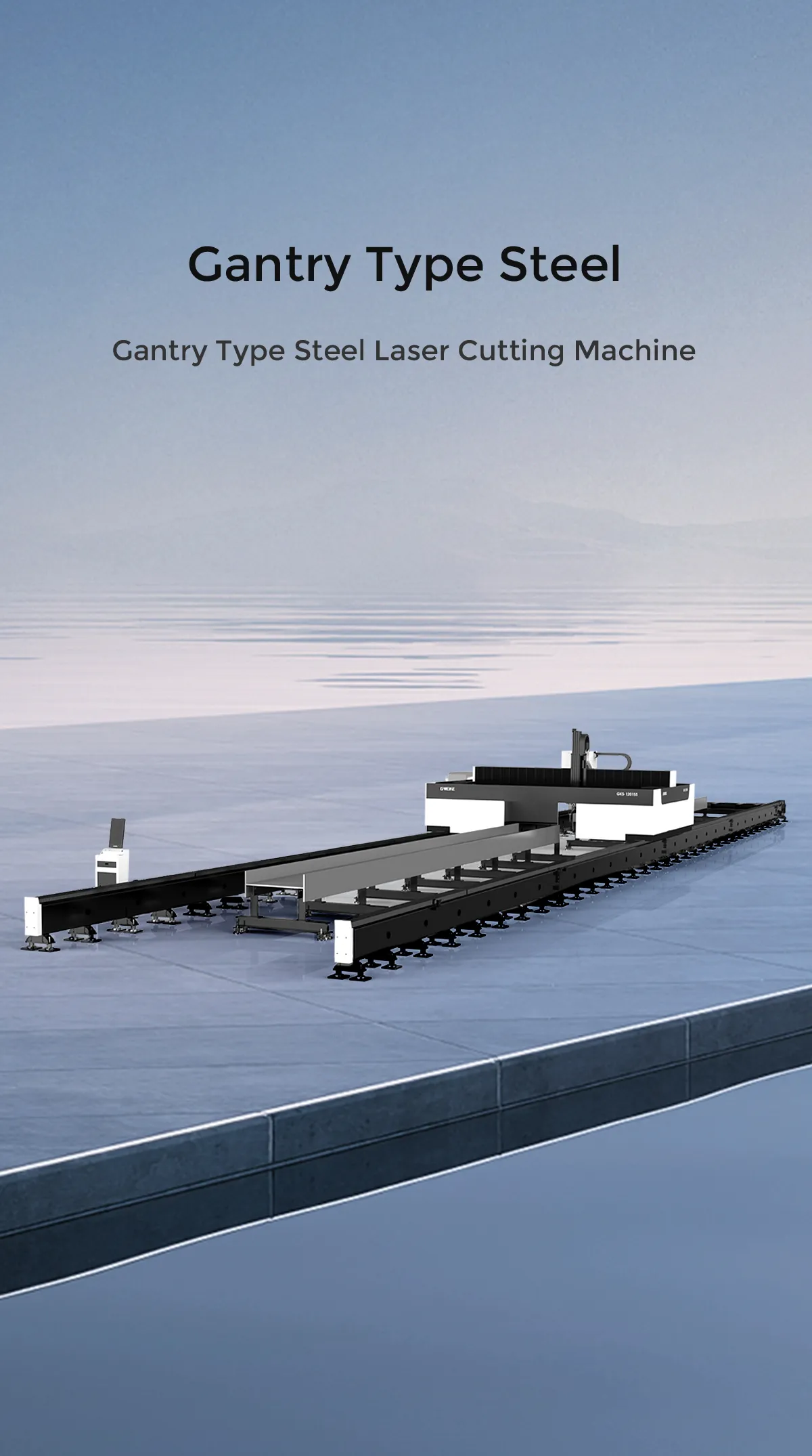 Gantry Type Steel Laser Cutting Machine 