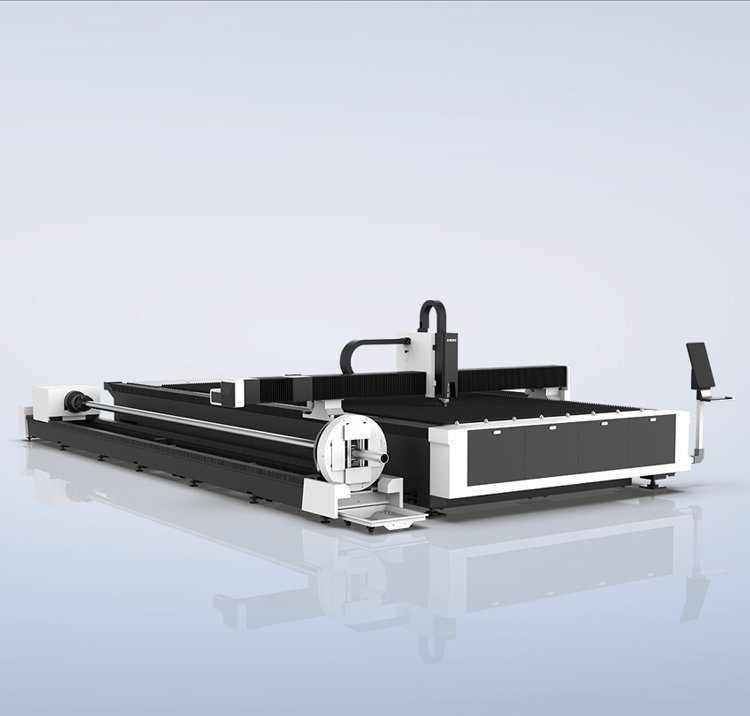 เครื่องจักรและพื้นที่ทำงานของเครื่องตัดเลเซอร์ LNR จาก GWEIKE