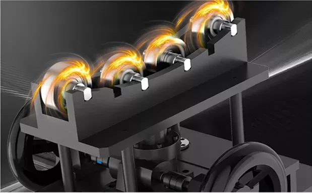 เครื่องจักรและพื้นที่ทำงานของเครื่องจักรเลเซอร์ GKS-LBC3005 จาก GWEIKE
